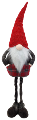 Christmas Gonk Large - Expanding Legs