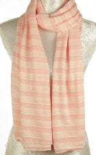 Amb. SCF1853 Pink Stripe Scarf