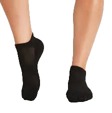 Boody Sport Ankle Sock 34-40 Black