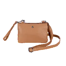 GreenWood Leather Tan Small Handbag