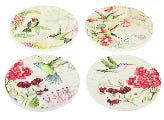 Coaster Humming bird set 4pc
