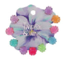 Twinkle & Twirl Micro Stars Claws Clips Multi 10pc