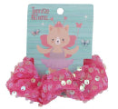 Twinkle & Twirl Scrunchie Pink Sequin