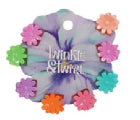 Twinkle & Twirl Mini Flower Claws Clips Multi 10pc