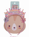 Twinkle & Twirl  Crown Aliceband Pink