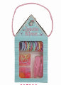Twinkle & Twirl  Hair Tie Set with Clip Multi Pink