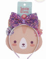 Twinkle & Twirl Bow Aliceband Purple