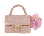 Twinkle & Twirl Jelly Flap Micro Handbag Pink/Purple
