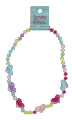Twinkle & Twirl Heart Necklace Rainbow