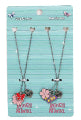 Twinkle & Twirl BFF Necklace Silver