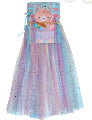 Twinkle & Twirl Princess Cape Set Rainbow