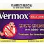 VERMOX Choc Chews Tabs 6s