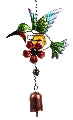 Bell Wind Chime Hummingbird