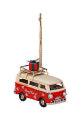 Hanging Vintage Campervan Red