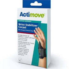 Actimove Carpal Wrist Brace R/L Universal Black