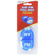 Acu-Life AM-PM Pill Box