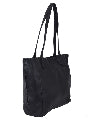 Adele Leather Large Shoulder Handbag- Riley Black