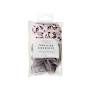 Simply Ess 21-1303CL Towelling Scrunchie Charcoal & Leopard  2pk