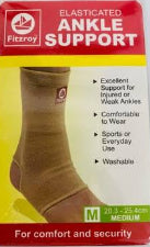 Fitzroy Support Ankle Elasticated Medium