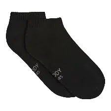 Boody Women Everyday Ankle Sock 3-9 Black