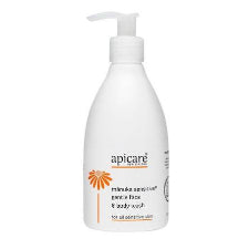 Apicare Manuka Sensitive Gentle Face & Body Wash 300ml