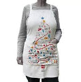 Christmas Apron With Pocket