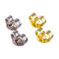 Glam Butterfly Earring Backs Gold & Silver