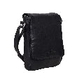 Leather Freeman Body Bag - Riley Black