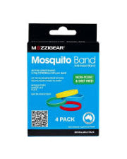 Mozzigear Adult Mosquito Band 4pk