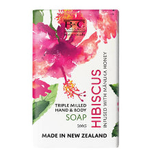 Banks & Co Hibiscus Soap White