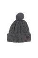 Grey Beanie Fleece Hat