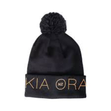 Parrs On Portage Beanie Kia Ora Navy