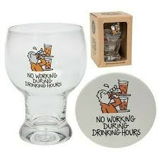 Chaps Stuff Beer Glass No Working