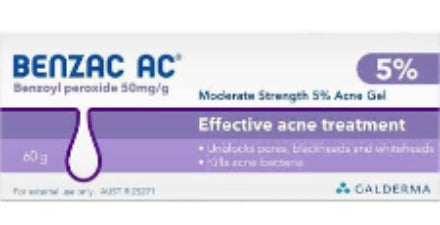 Benzac AC Gel 5% 60g