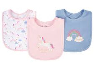 Unicorn Bamboo Bibs Assorted