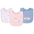 Unicorn Bamboo Bib Set 3pack