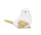 Carla Bird White/Gold 9cm