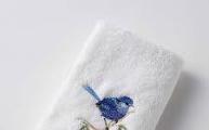 Blue Wren (Bird) Face Washer
