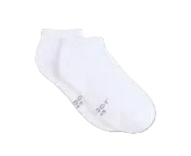 Boody Cushioned Ankle Sock Size 34-40 White