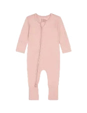 Boody Baby Long Sleeve Romper Dusty 6-12mths