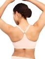 BOODY Full Bust Wireless Racerback Bra Nude Small