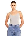 Boody Cami Light Grey Marl Large