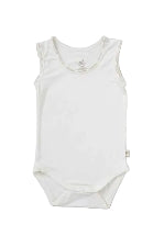 Boody Baby Bodysuit Natural White 3-6 mths