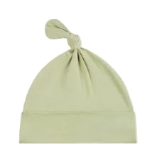 Boody Baby Knotted Beanie Sage 0-6