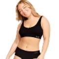 BOODY Padded Shaper Crop Bra Black XLarge
