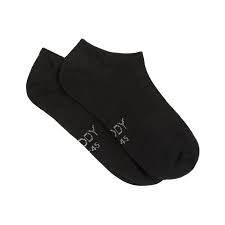 Boody Sport Ankle Sock 40-45 Black M