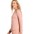 BOODY Goodnight Raglan Sleep Top Dusty Pink Small