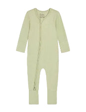 Boody Baby Long Sleeve Romper Sage NB