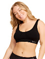 Boody Padded Shaper Crop Bra Black Large
