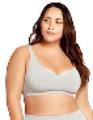 Boody Padded Shaper Crop Bra Grey Med